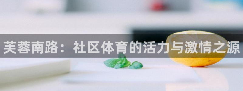 球客岛：芙蓉南路：社区体育的活力与激情之源